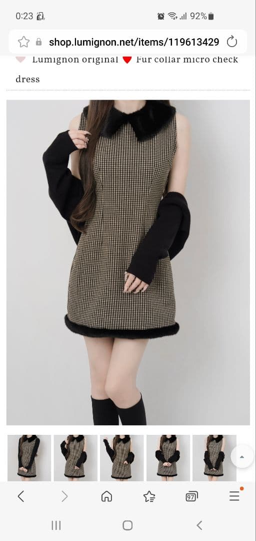 《Lumignon》ルミニョンミニワンピース