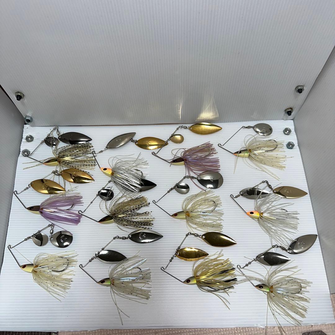 k*a様 バス釣り スピナーベイト、ハードプラグその他 BOX付き