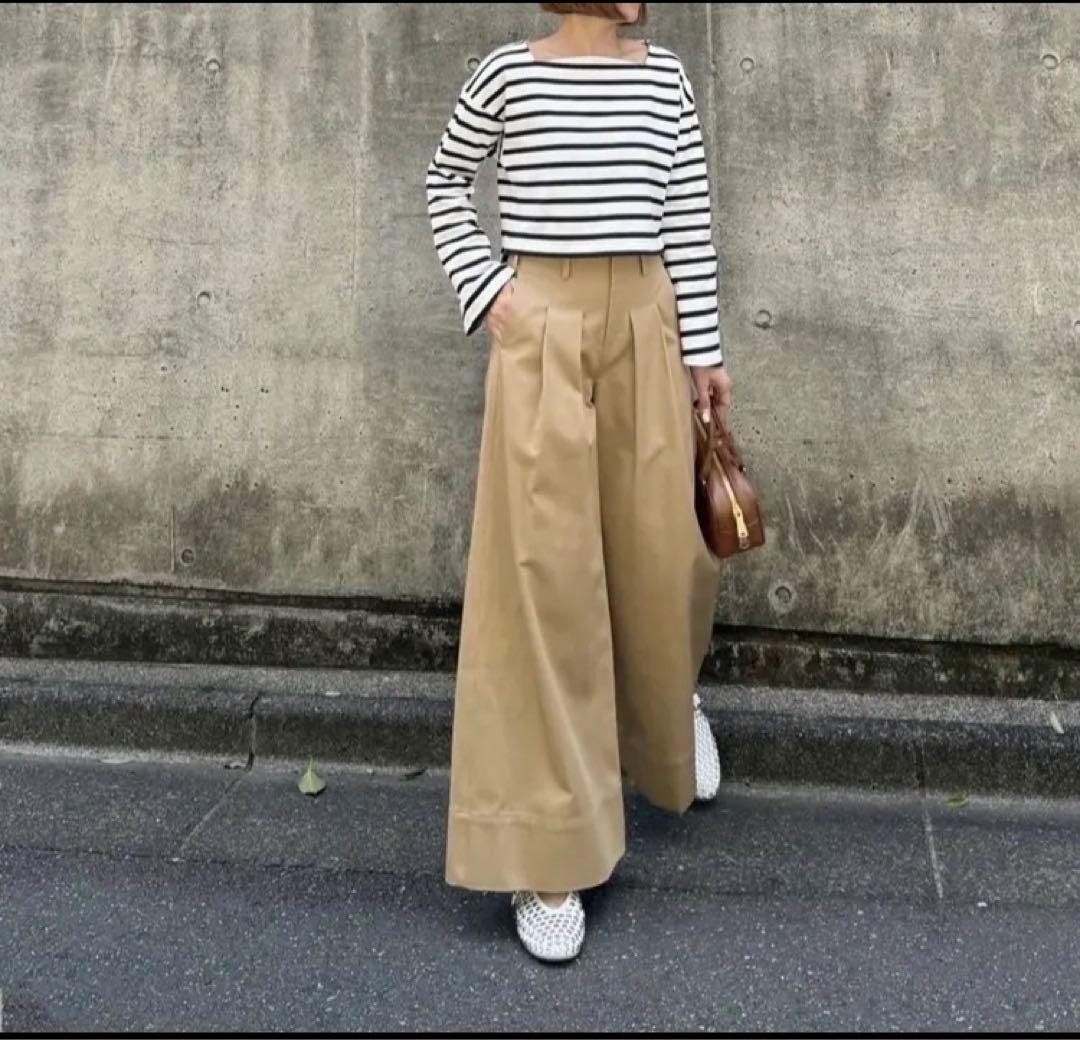 Cygne シーニュ チノワイドパンツEric