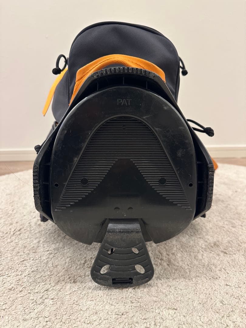 BRIEFING スタンドゴルフバッグ 黒とオレンジ