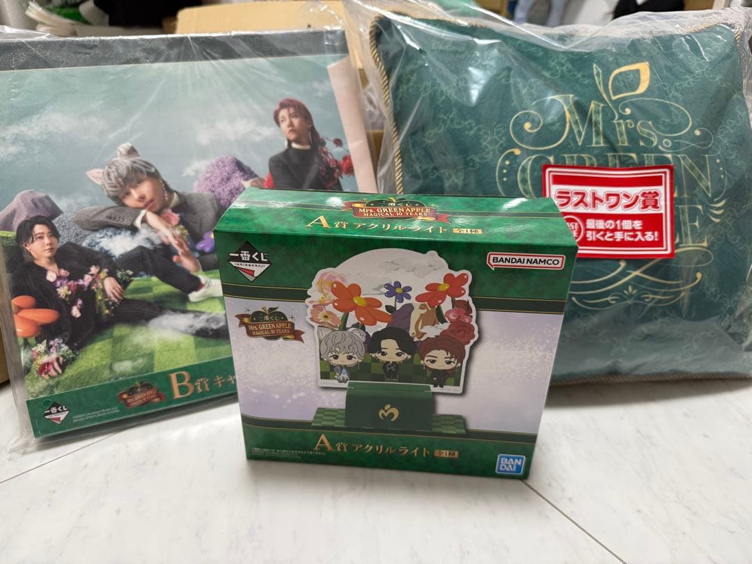 Mrs.GREENAPPLE 一番くじ ラストワン+A賞+B賞