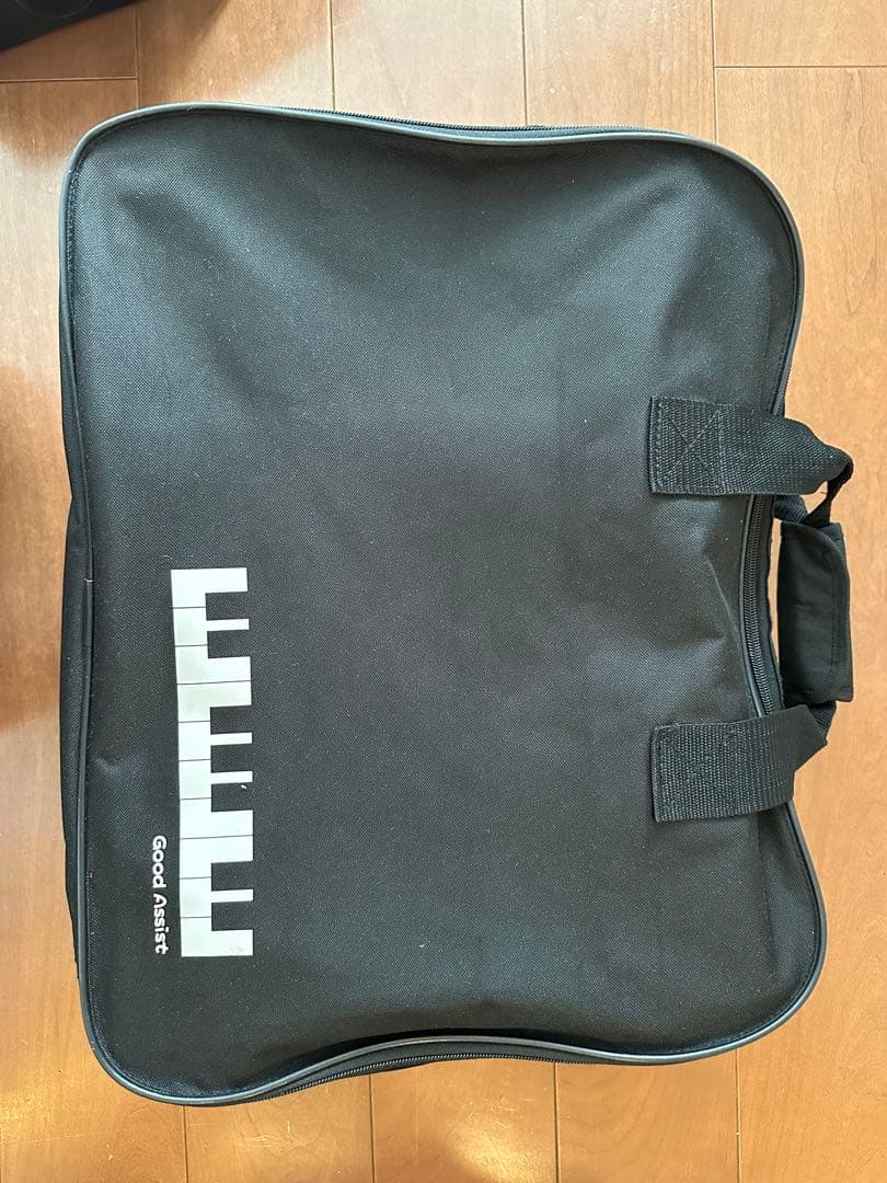 ムツミ ピアノ足台M-60 取説付き+吉澤 ピアノ補助ペダル用バッグ　セット