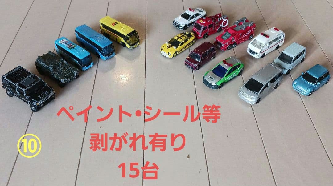 トミカ 総計:89台まとめ売り　( 非トミカ スチール製15台のオマケ付き )