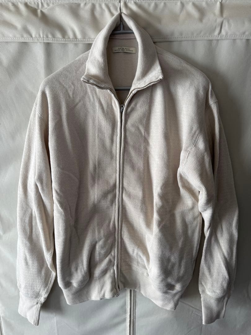 OLD JOE BRAND ホワイト ジップアップニット