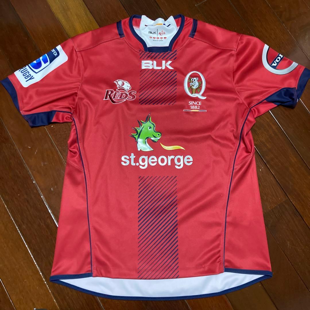 美品　2016 スーパーラグビー　クイーンズランド　レッズ　ユニフォーム