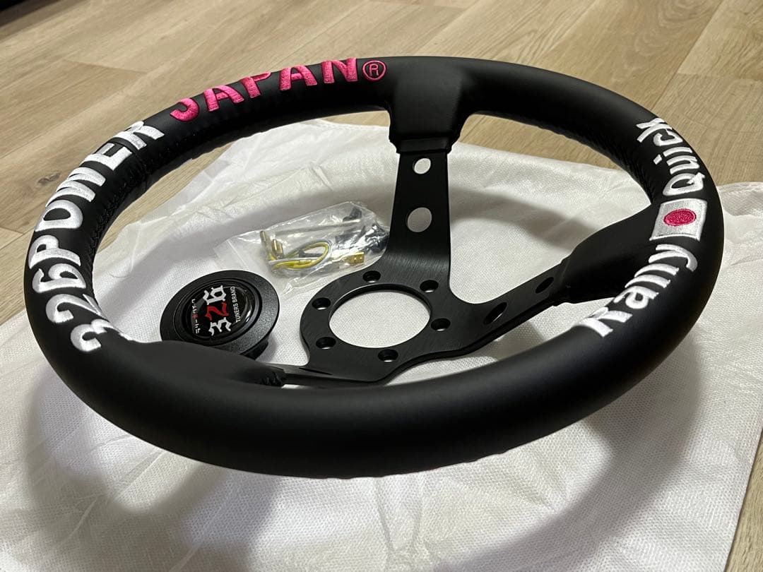 未使用【326 POWER JAPAN Rally Quick】ステアリング