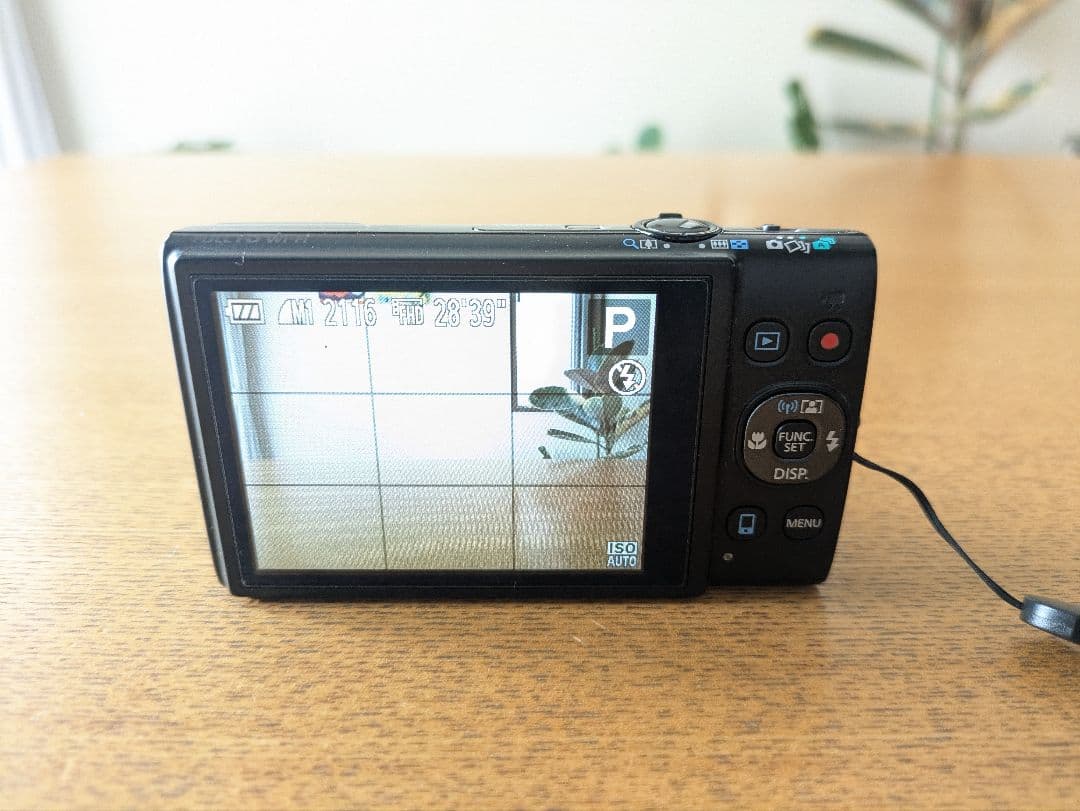 美品 Canon IXY 640 デジタルカメラ ブラック 送料無料