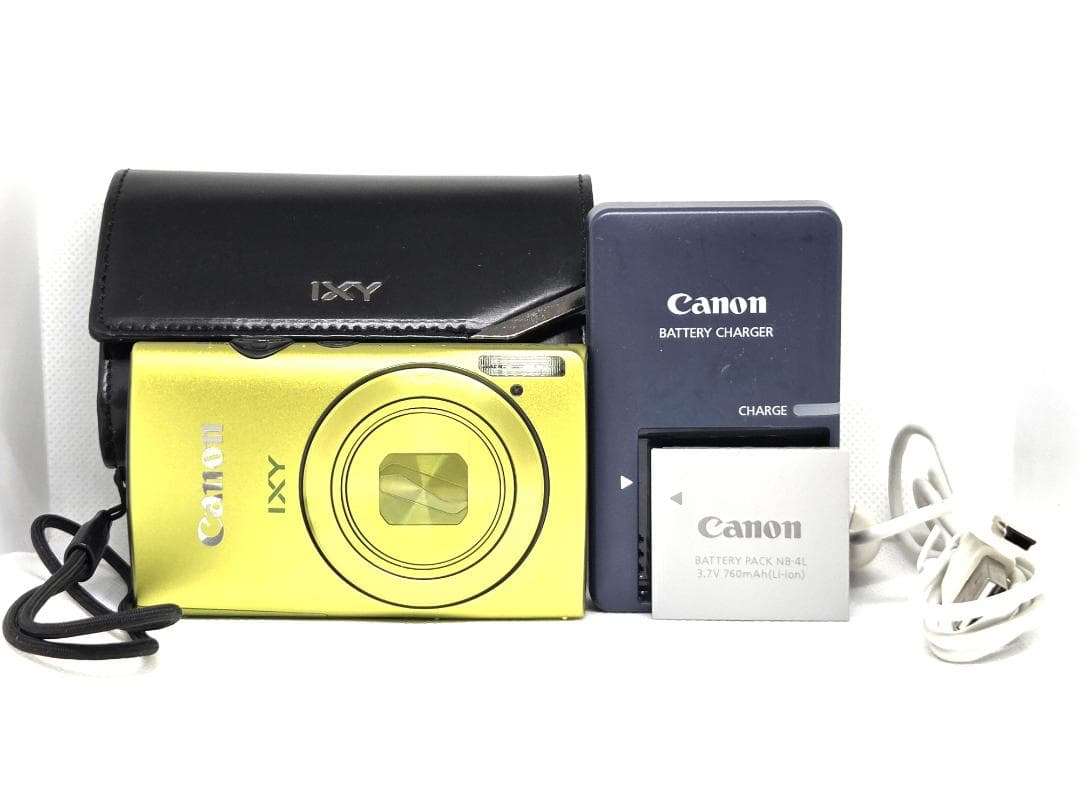 ■ほぼ新品■ キヤノン　Canon IXY 600F グリーン《純正ケース付属》