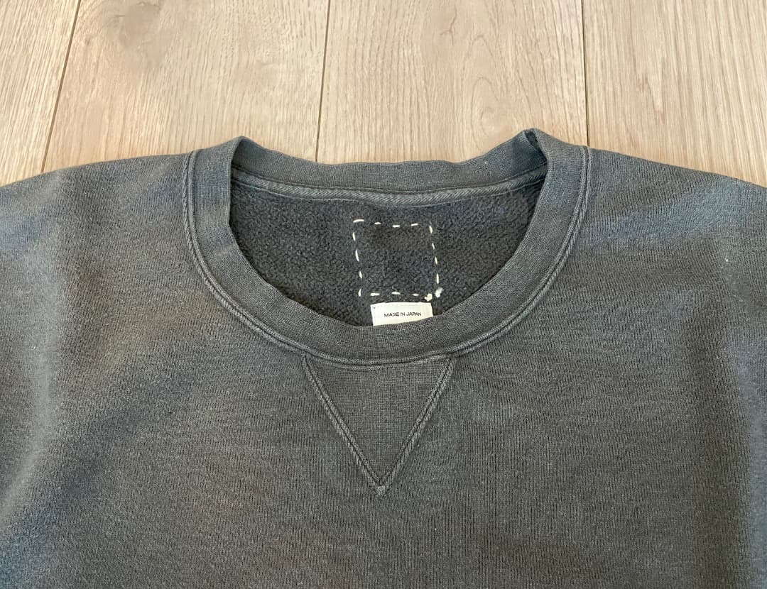 トップス visvim JUMBO SB SWEAT L/S DMGD (U.D.)