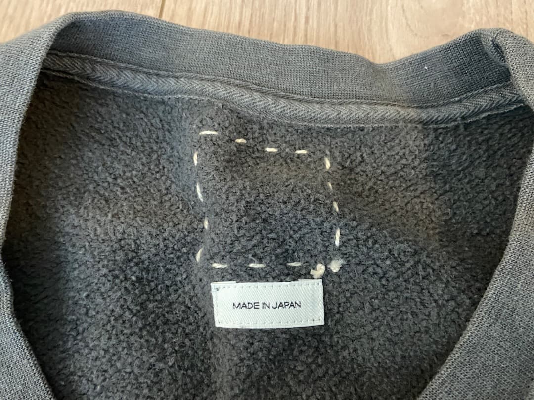 トップス visvim JUMBO SB SWEAT L/S DMGD (U.D.)