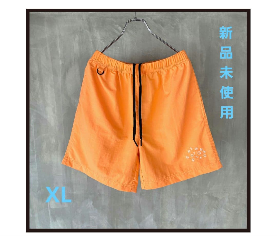 新品未使用　BREAKING NYLON SHORTS (ORANGE)