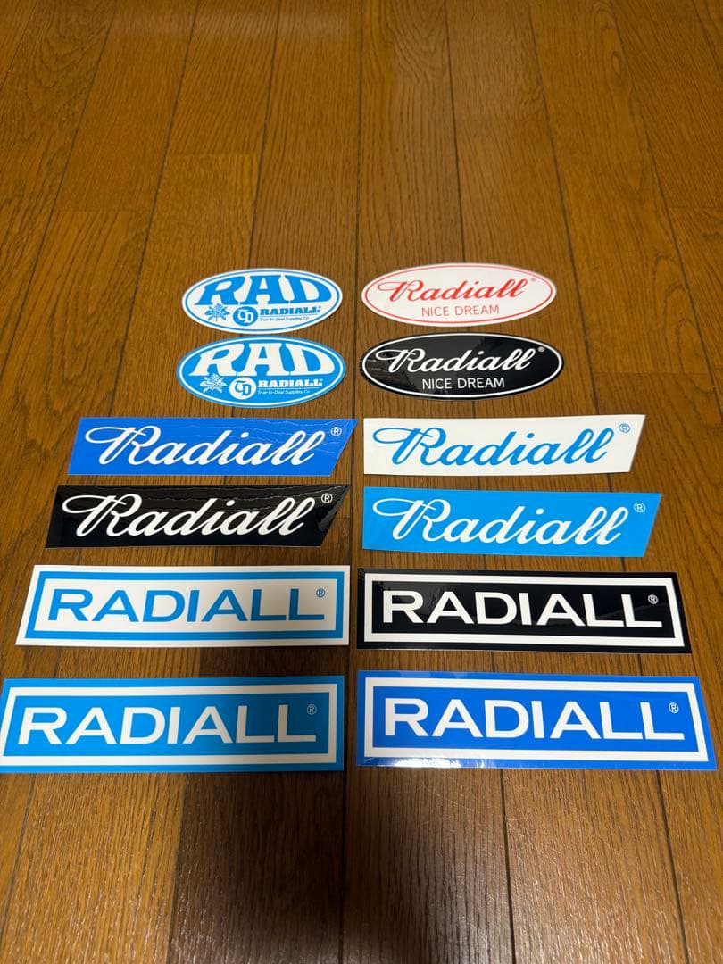 radiall ステッカーセット　ラス1