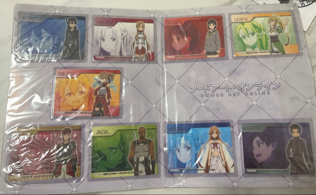 ソードアート・オンライン クリアファイル