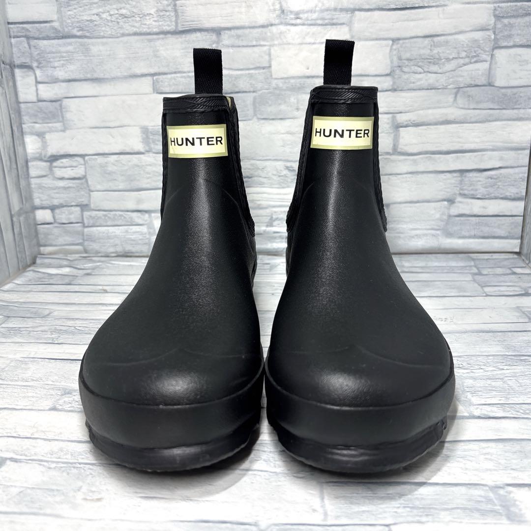 ✨美品✨ハンター ノリスチェルシーブーツ レインブーツ ブラック 24cm