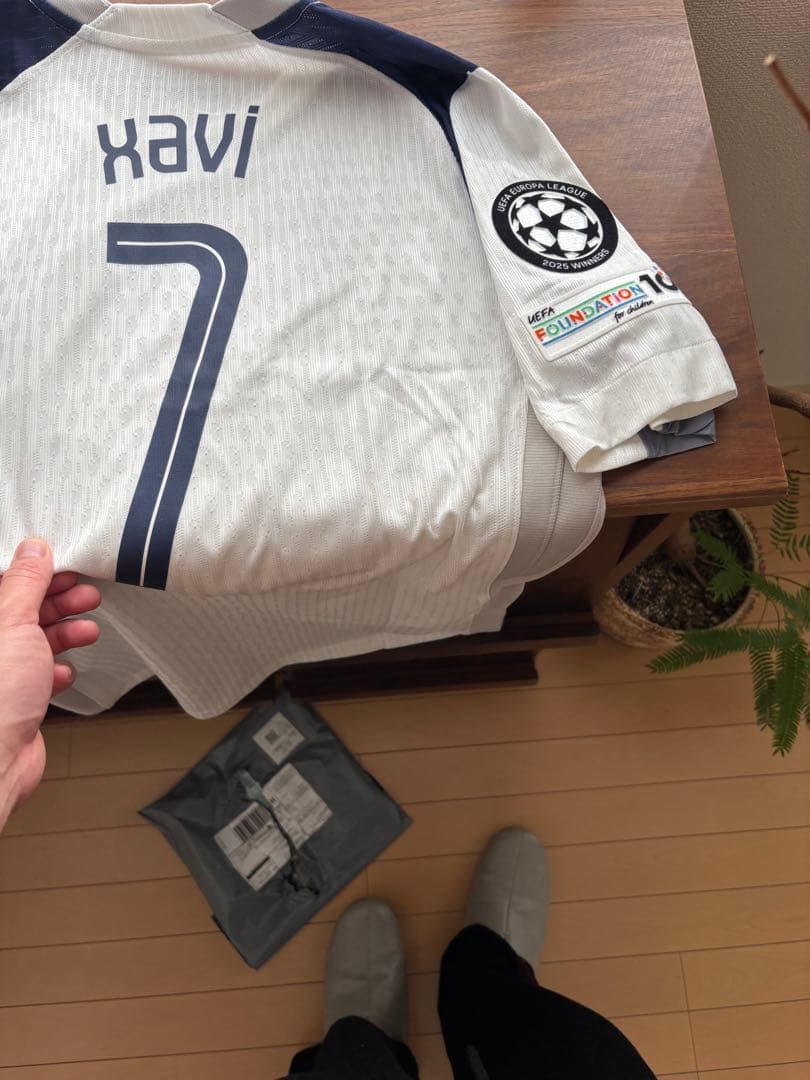 25-26 トッテナム  オーセンティックユニフォーム　シャビシモンズ