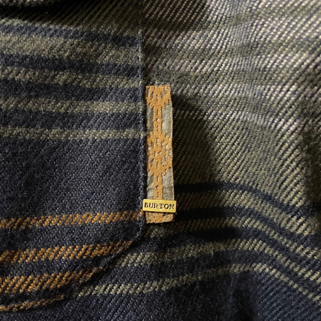 Burtonバートンスキーウェアスノーボードジャケットパーカーフード付紺ネイビー