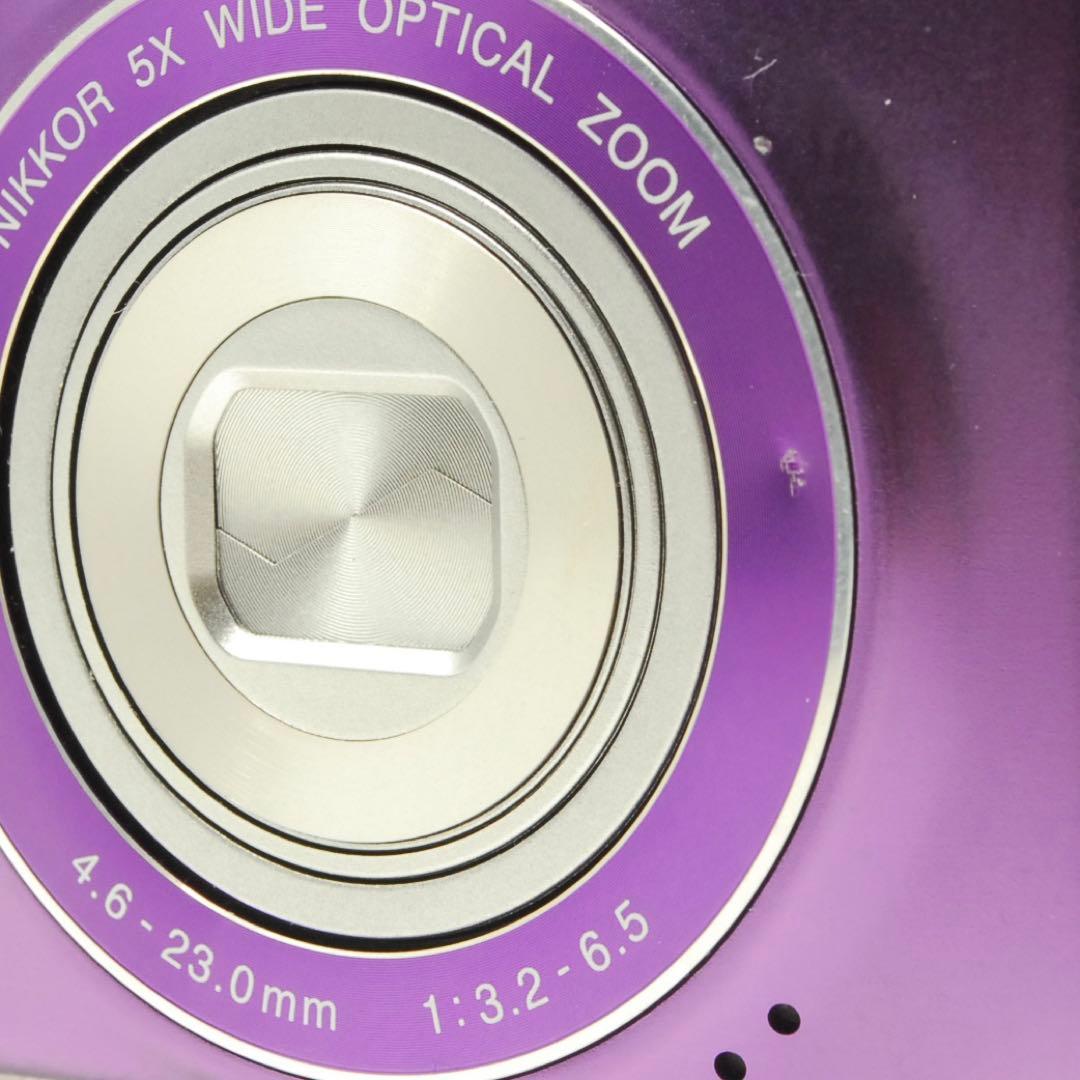 Nikon COOLPIX S3100❤️スマホ転送 動作確認済 パープル ニコン