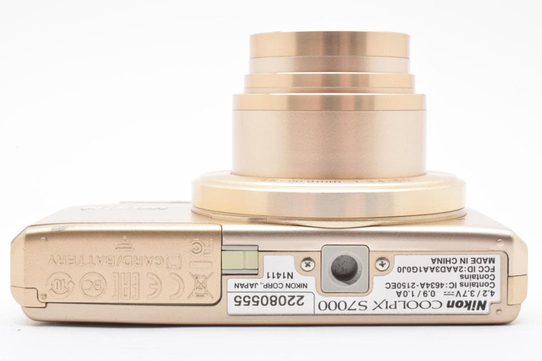 【完動品】Nikon ニコン COOLPIX S7000 クールピクス ゴールド
