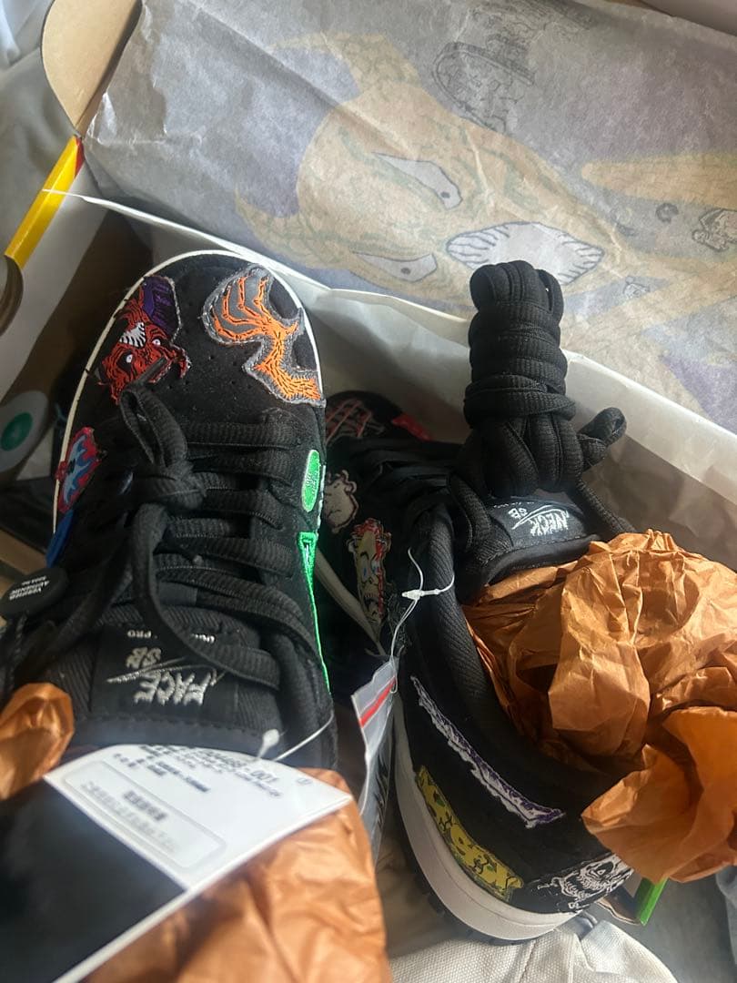 Neck face × Nike SB Dunk Low 23.5cm