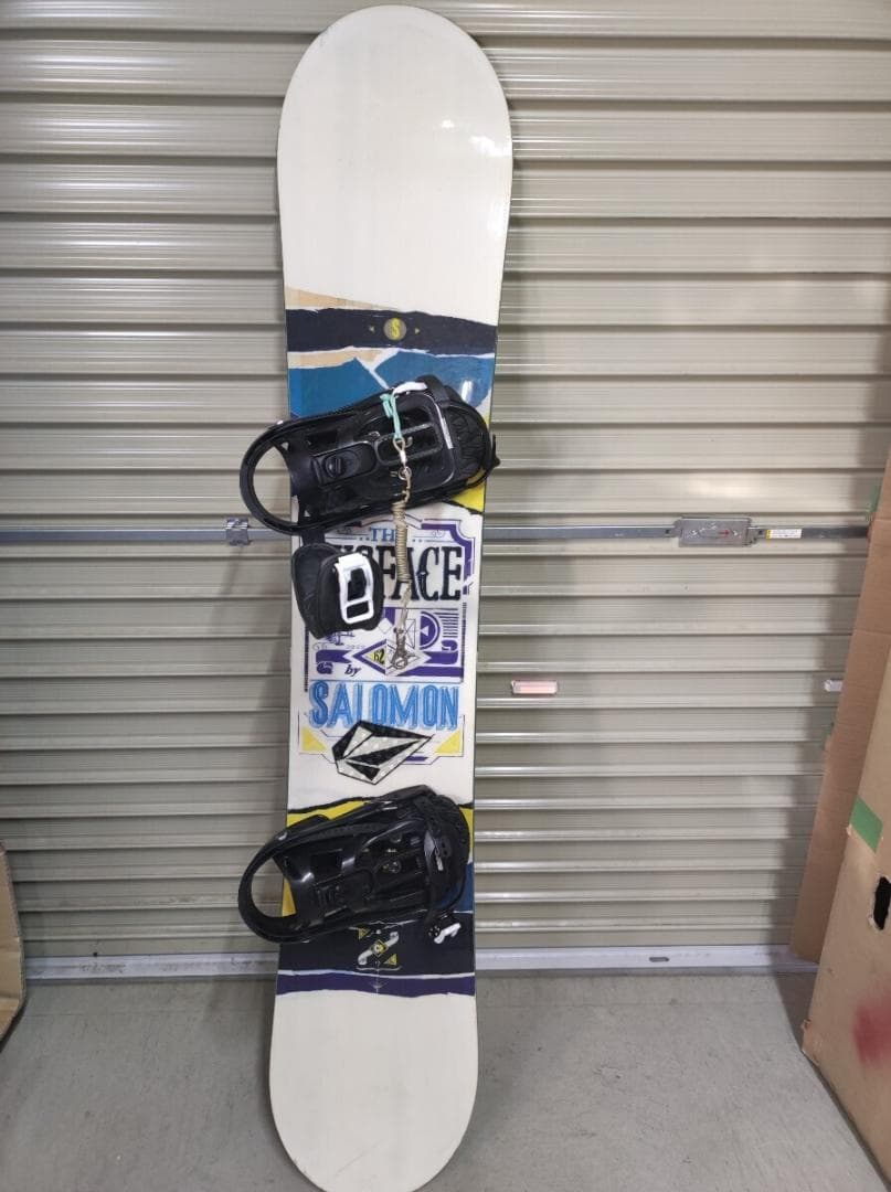 BURTON バートン ＋ SALOMON サロモン 154cm スノーボード