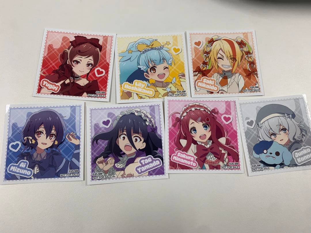 ゾンビランドサガ　町田モディPOP UP 特典　コンプリート