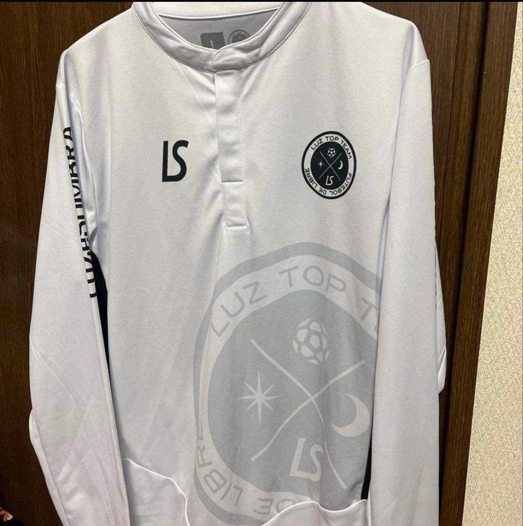 Luz Top Team ホワイト長袖シャツ L