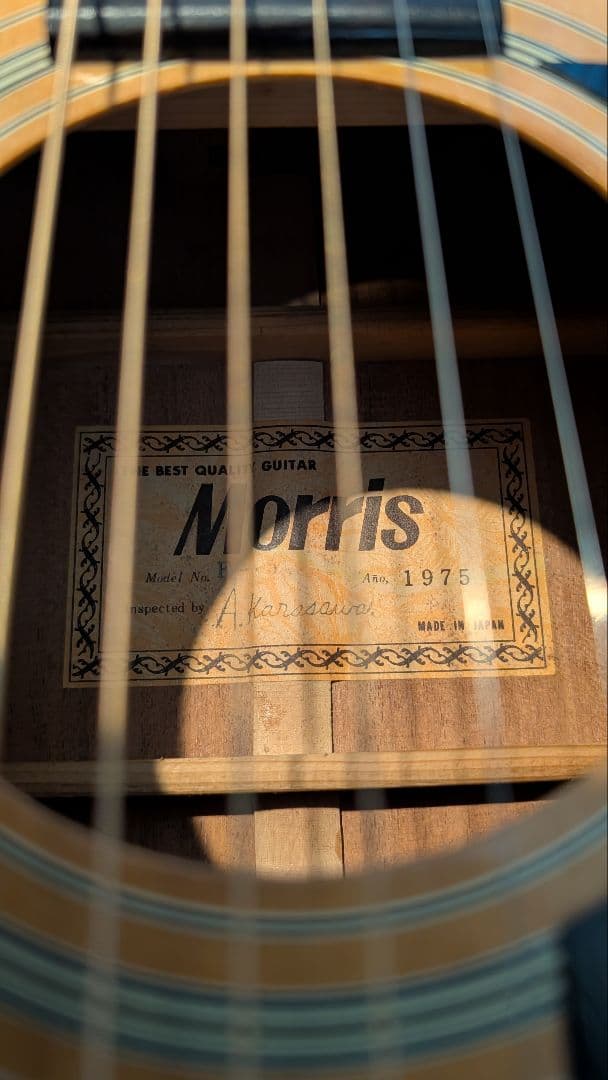 Morris F-15 1975年製 ジャパンヴィンテージ