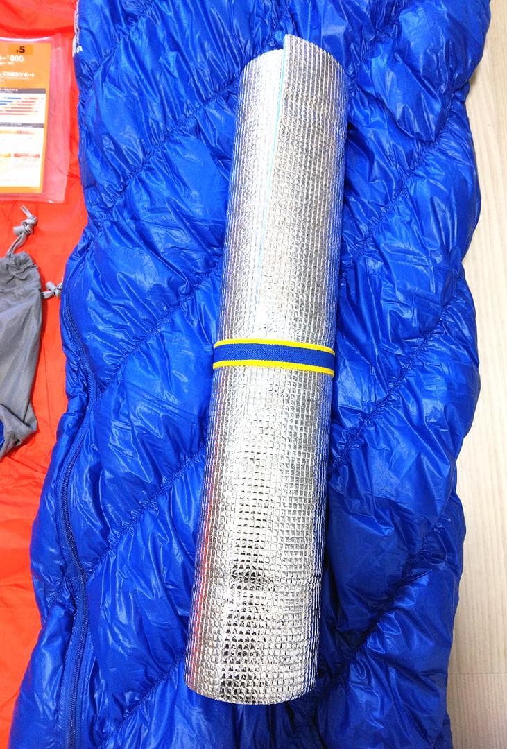 モンベル ダウンハガー800 #5 & カバー　サーマレストエアマット セット