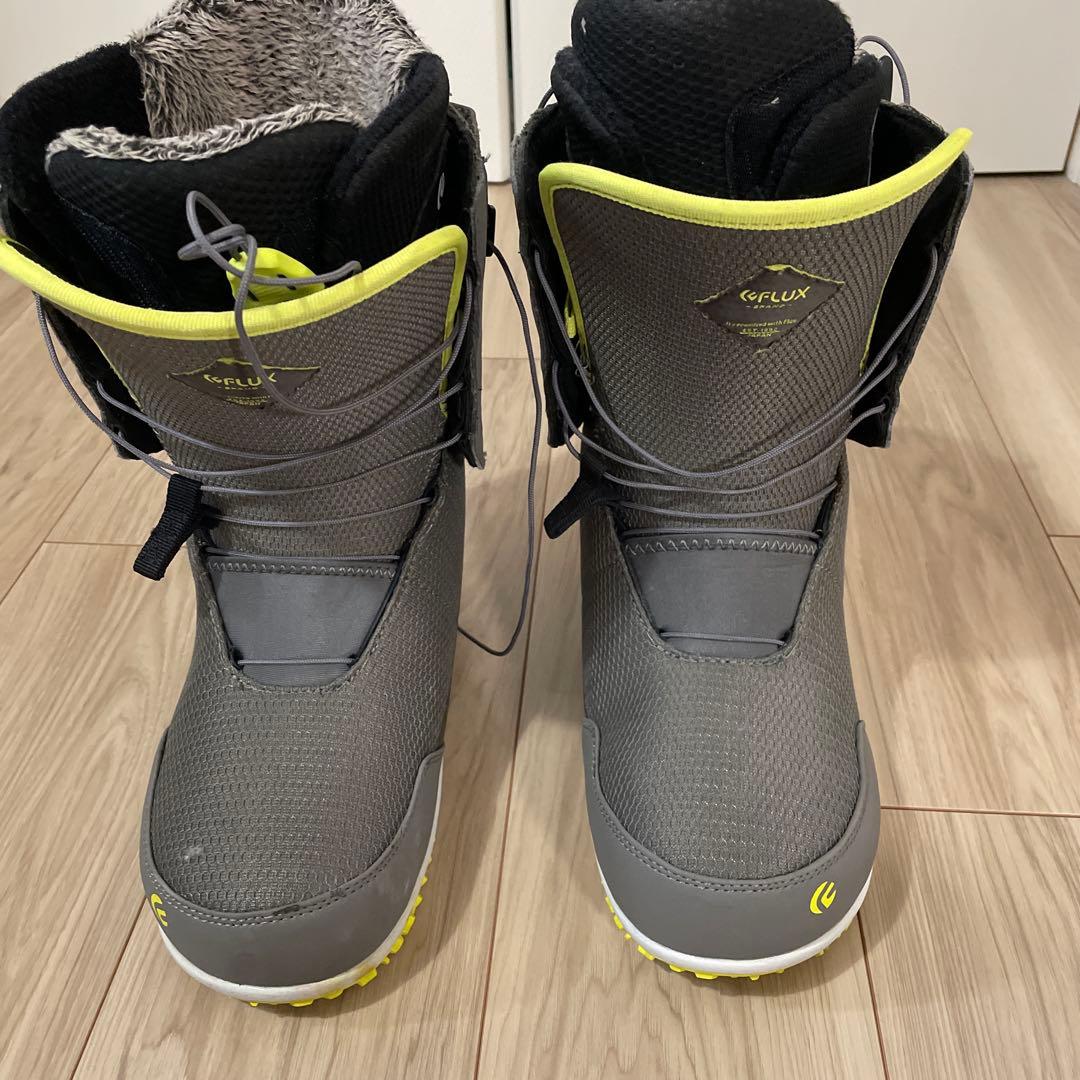 FLUX スノーボードブーツ グレー/イエロー