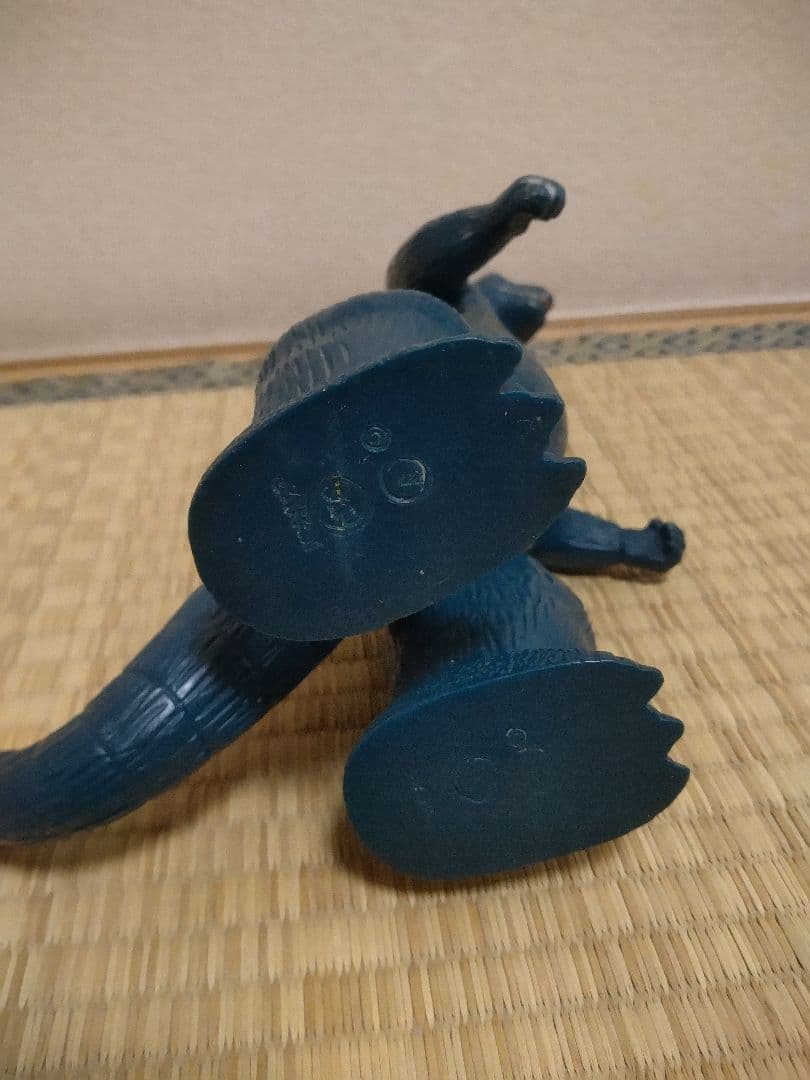マルサン　ソフビ　ゴジラ　当時物　両足刻印　ブルマァク　東宝