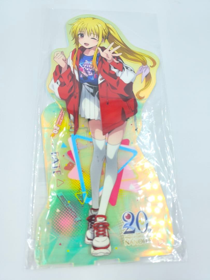 魔法少女リリカルなのは フェイト 特大オーロラアクリルスタンド 20周年記念