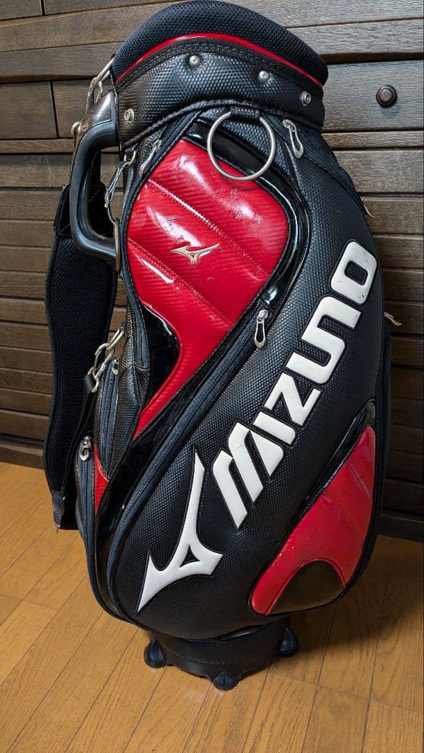 Mizuno MP ゴルフバッグ・キャディバッグ レッド/ブラック