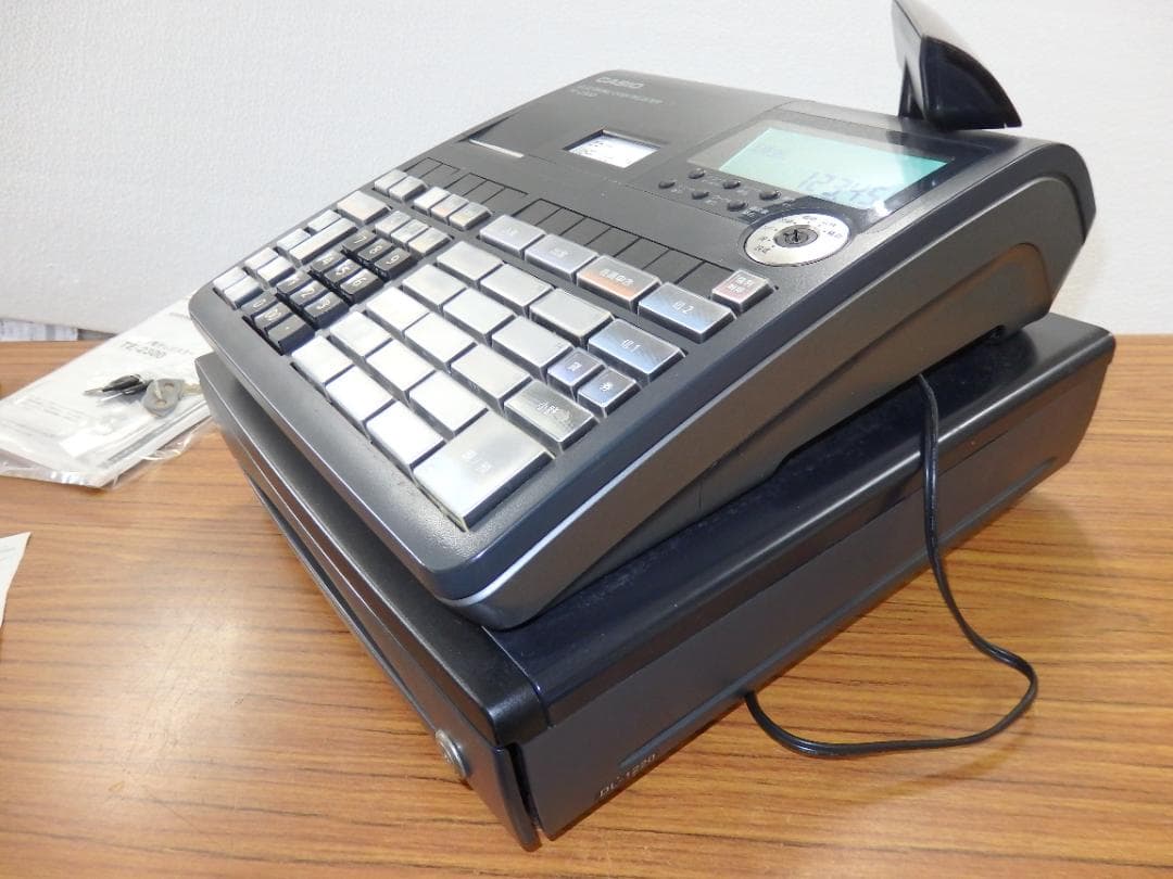 8020 設定無料 TE-2300 レジスター 15部門 軽減税率対応