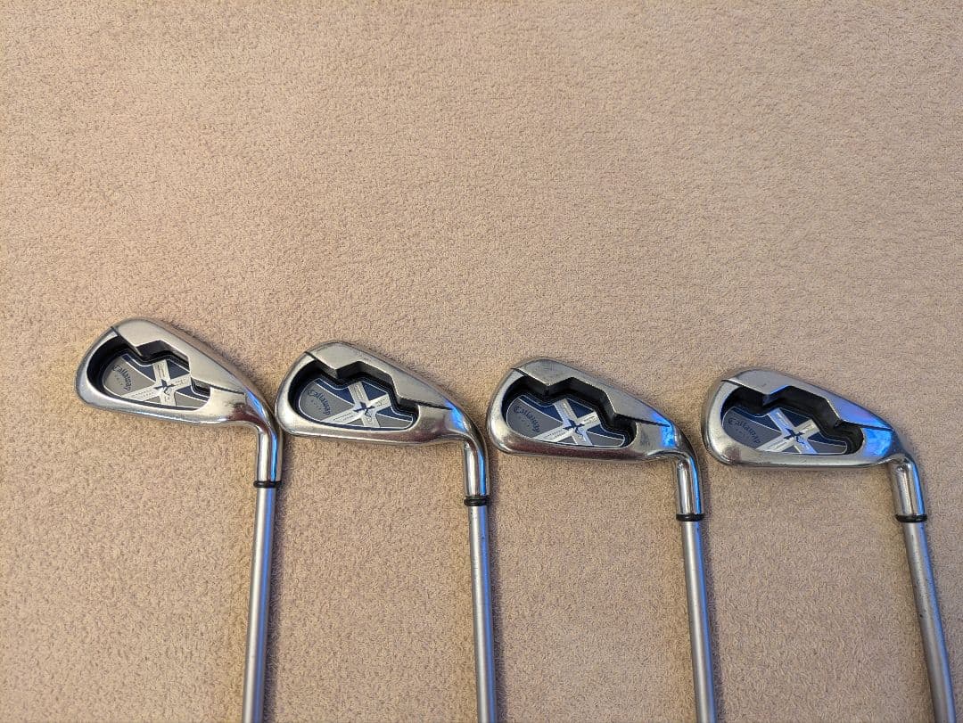 【名器】Callaway キャロウェイ X-18 9本アイアンセット S JV