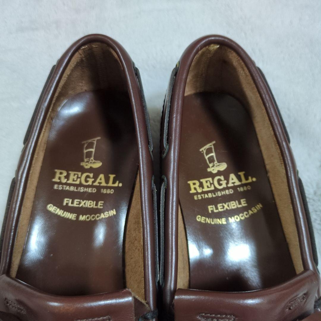 未使用 REGAL リーガル キルトタッセルローファー 22.5