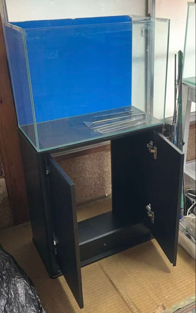 引き取り限定⇒ADAガラス水槽60-45-30 水槽台セット