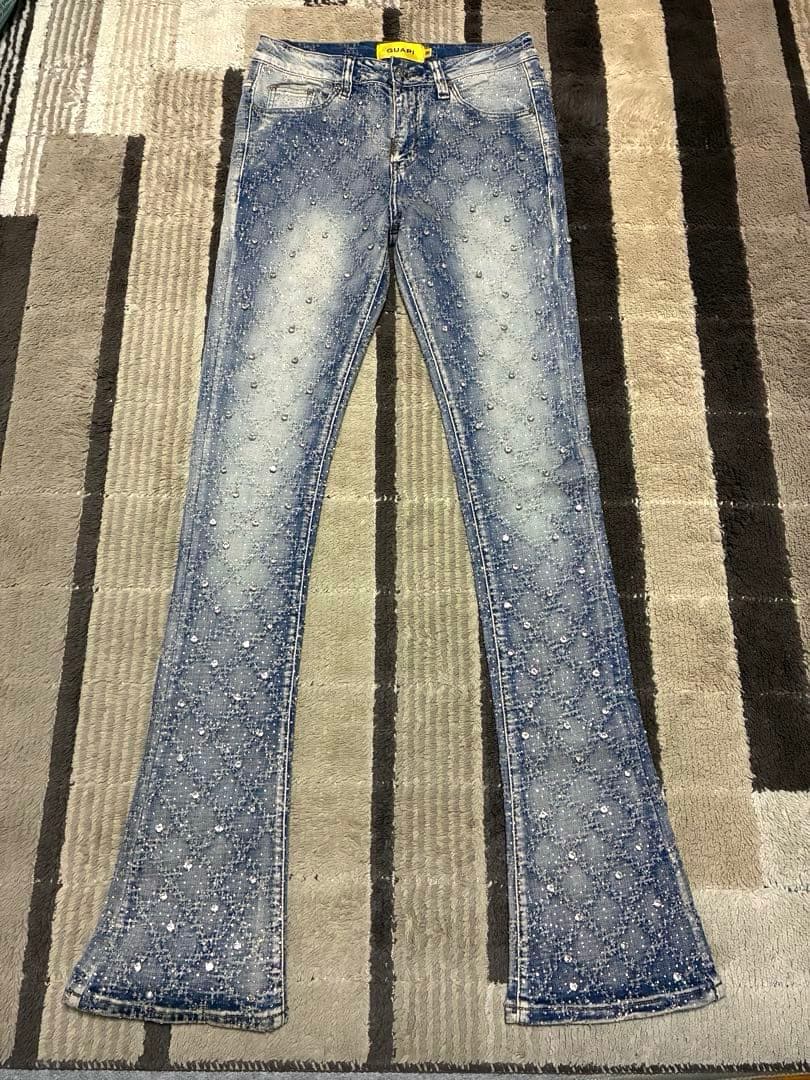 グアピ GUAPI / EMBELLISHED DENIM 30インチ
