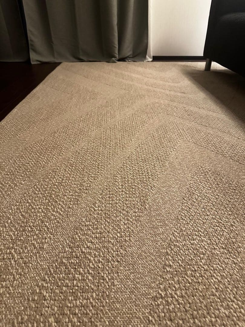 イケア フルマクト ラグ 200×300cm ベージュ／メランジ