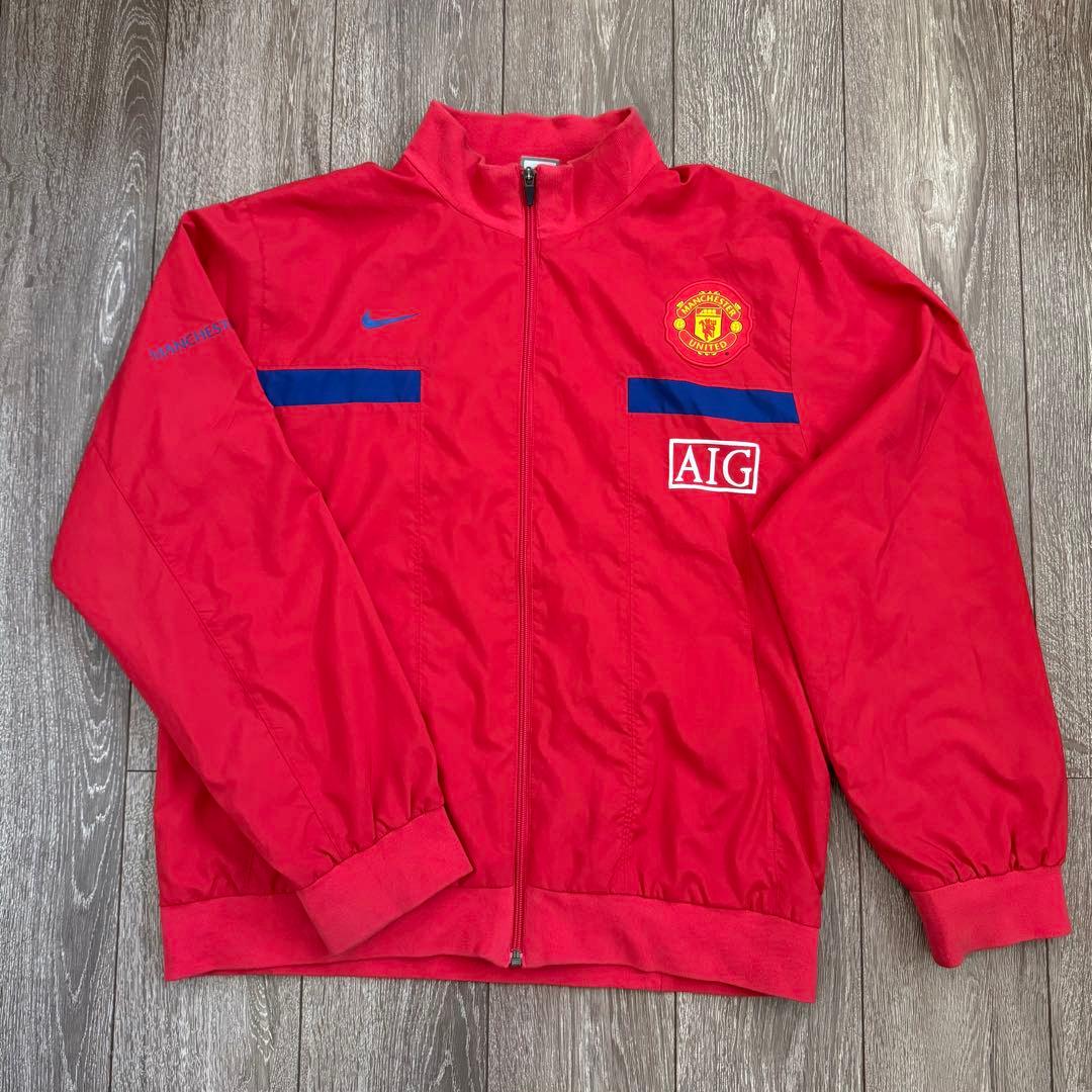 Nike ナイキ 00s マンチェスター・ユナイテッド ナイロンジャケット XL