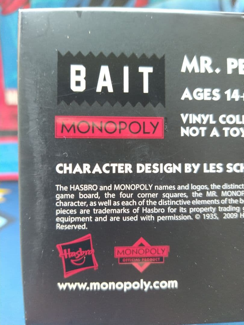 モノポリー Mr.PENNYBAGS ソフビ (BAIT ワンダーコン会場限定)