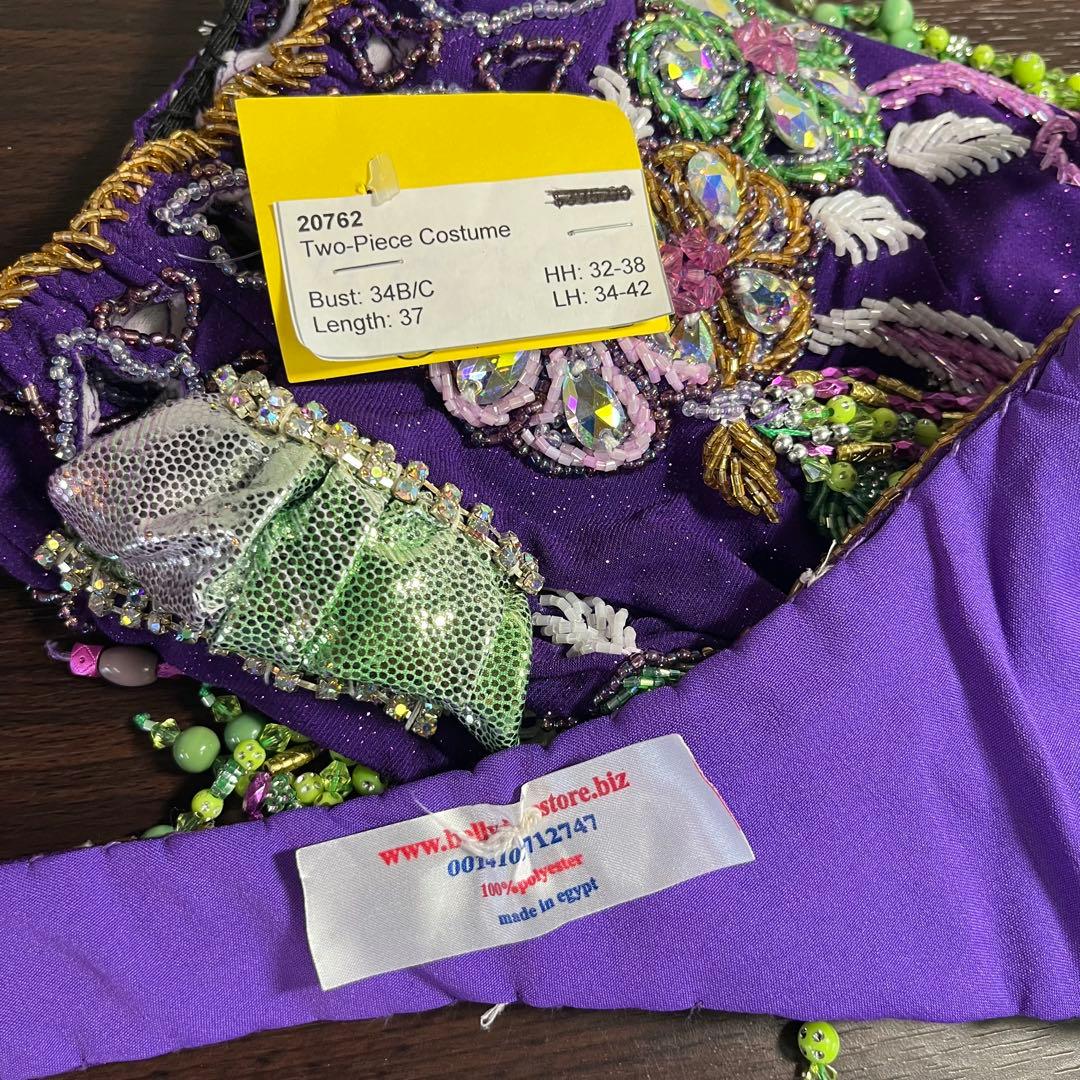 ベリーダンス　衣装　未使用　エジプト製