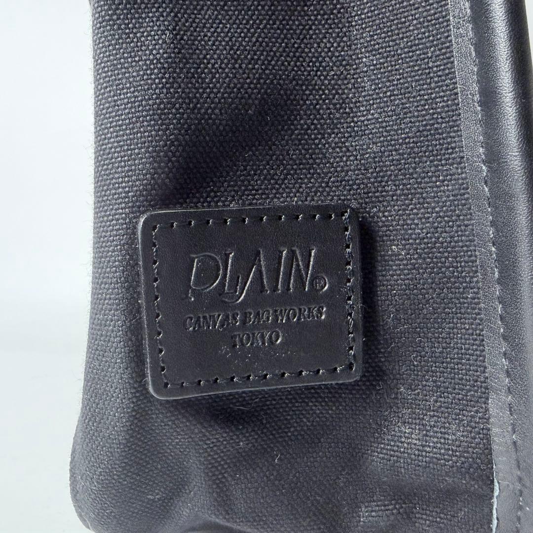 jeteePLAIN　キャンバスバッグ フィールドニューショルダー国産　黒