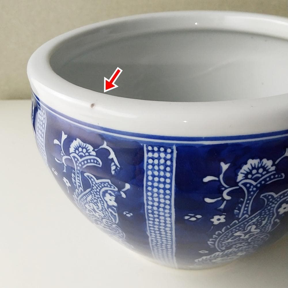 シノワズリ　染付鉢 2点セット