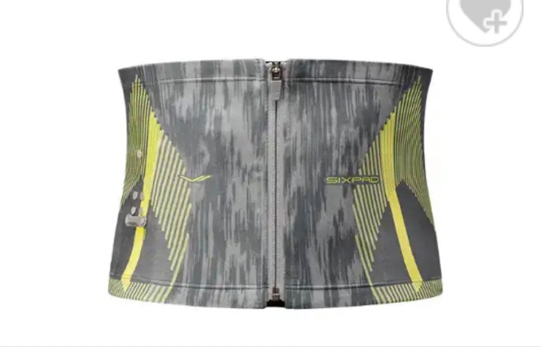 シックスパッドコアベルト　PowerSuit グレー/イエローコントローラー付き