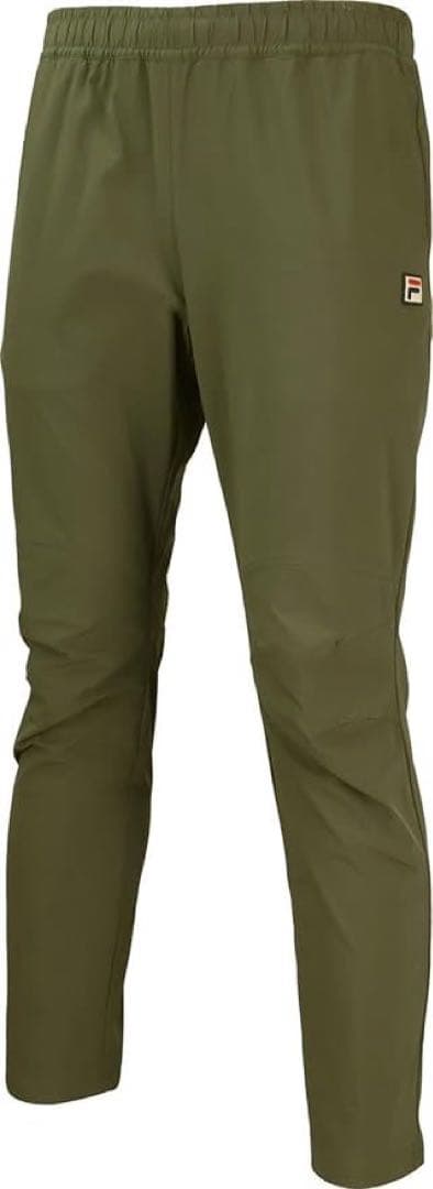 FILA フィラ テニスウェア ロングパンツ VM5635 カーキ メンズM新品