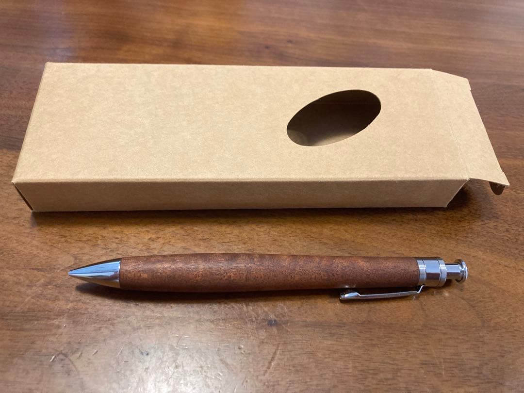 ミ*イ様 工房　楔　サペリ杢　シャープペン