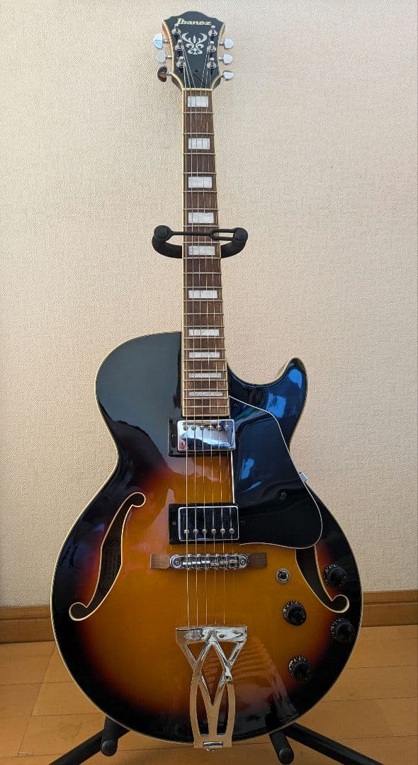 【4/24迄!最終価格】Ibanez AG75 BS　エレキギター フルアコ