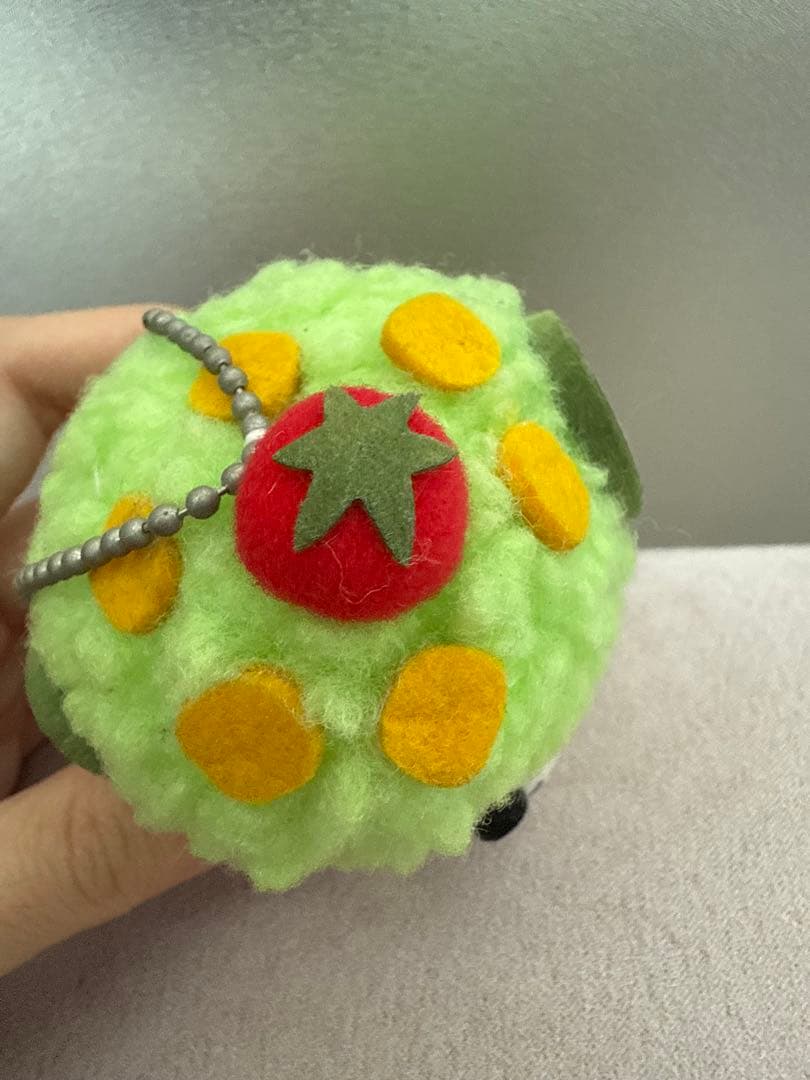 激レア♪サラダ犬　アフロ犬　コンビニエンスAFRO キーチェーン　サンエックス