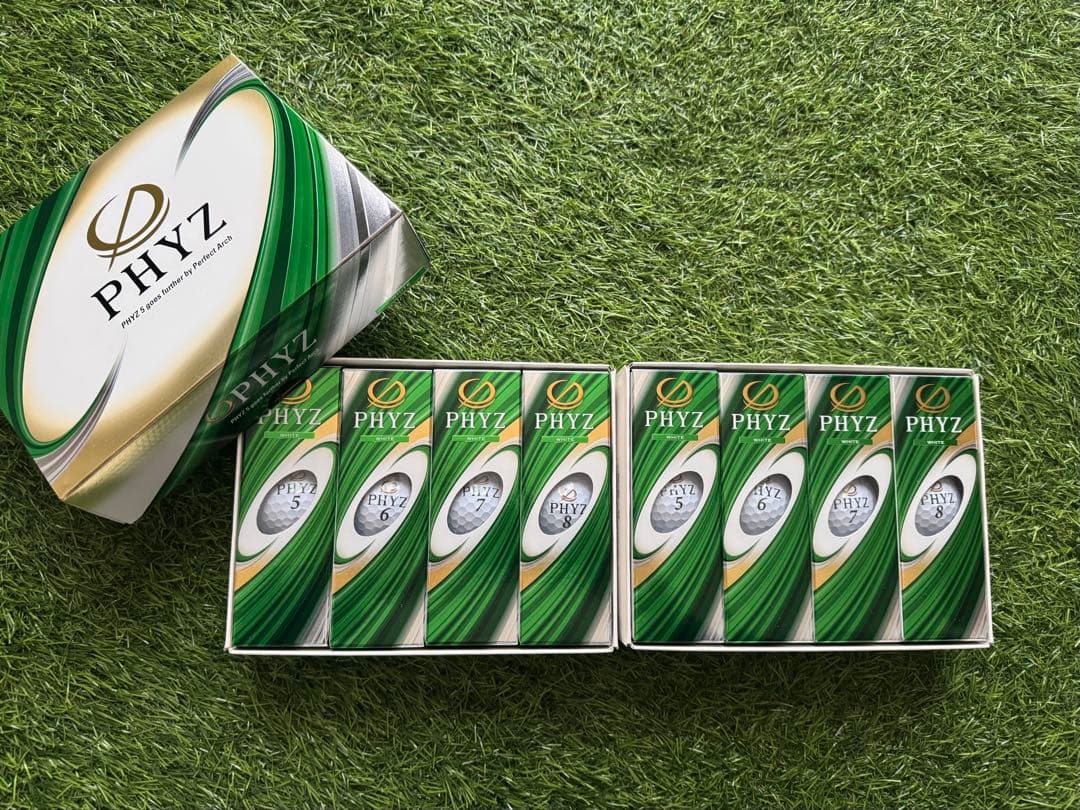 新品 ファイズ PHYZ ファイズ5 PHYZ5 ゴルフボール 2ダース