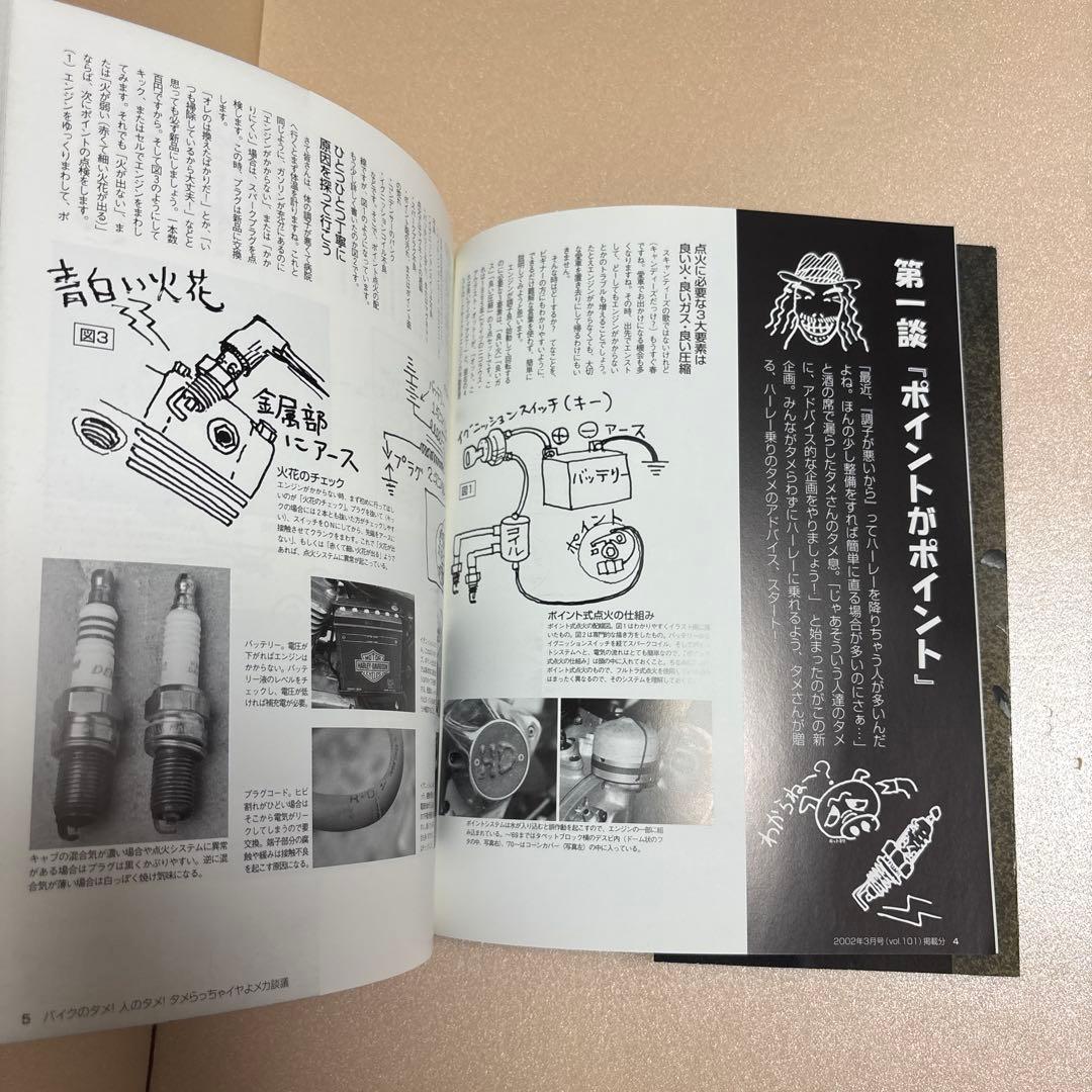 タメさんのハーレーメカ談義　 ショベルヘッド　ローラーマガジン38 長瀬智也